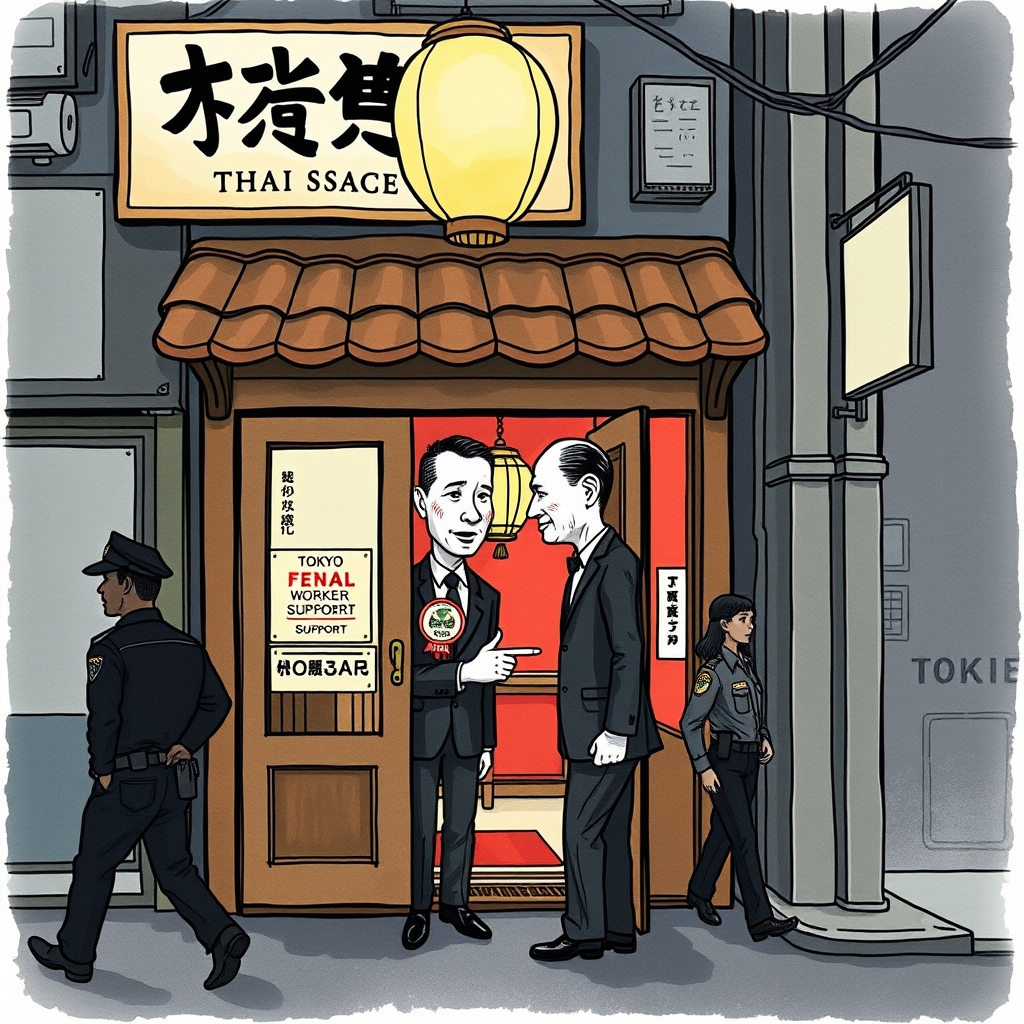 「タイ古式マッサージ」装い禁止地域で性風俗店4店　技能実習生の監理団体職員ら3人逮捕　警視庁